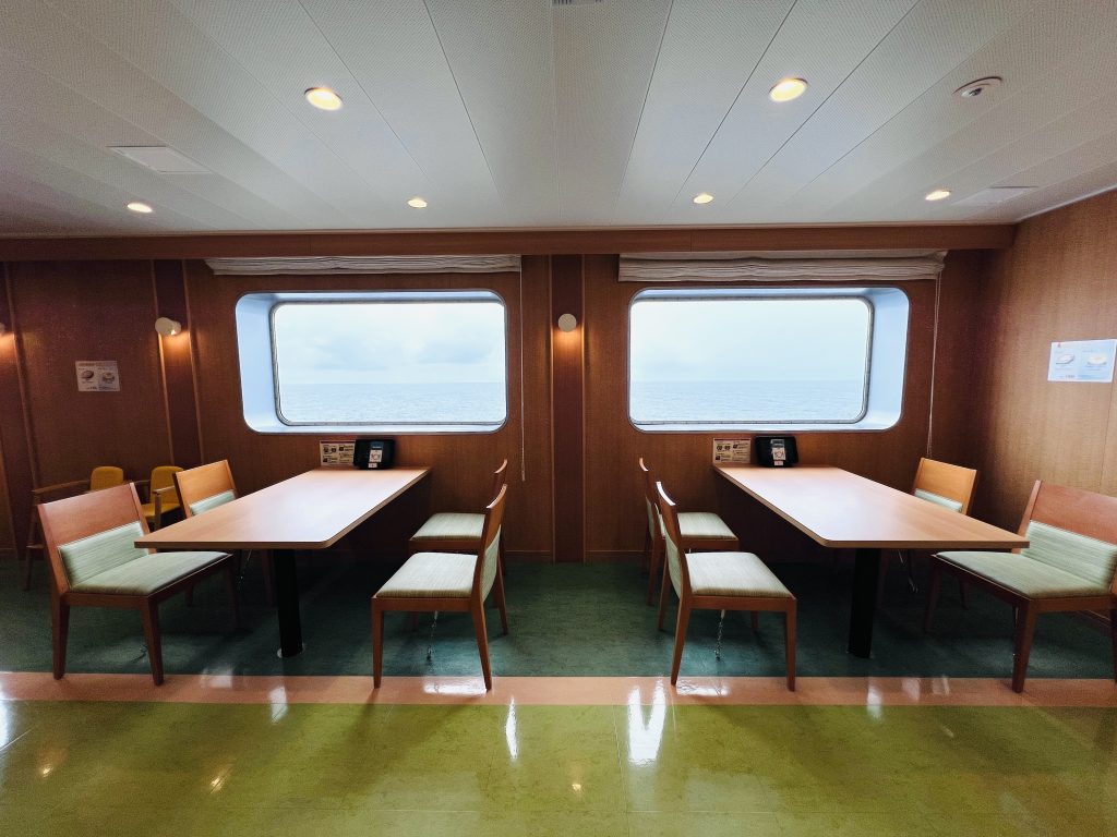 東京九州フェリー レストラン