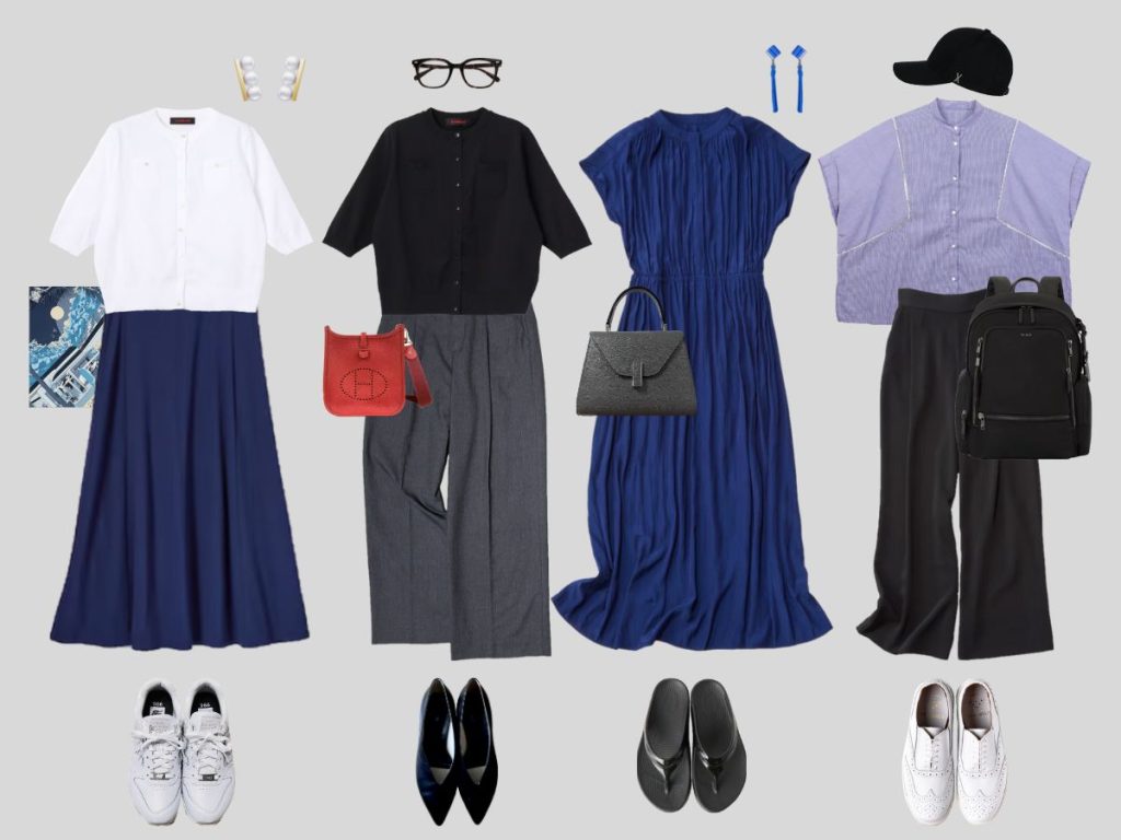 ミニマリスト 夏 コーディネート②